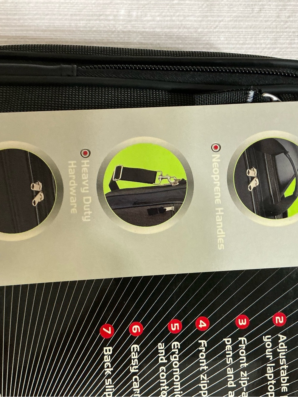 NEW - ICON Black Computer-Notebook Case - Picture 4 of 8
